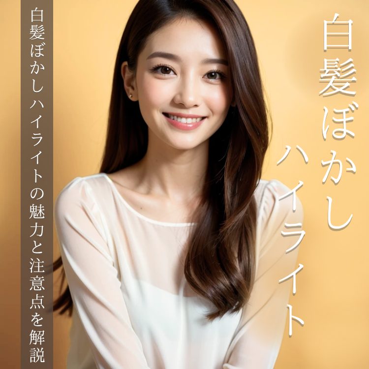 40代・50代の方必見！白髪ぼかしハイライトのメリデメを年間5,000人を担当する美容師チームが解説！